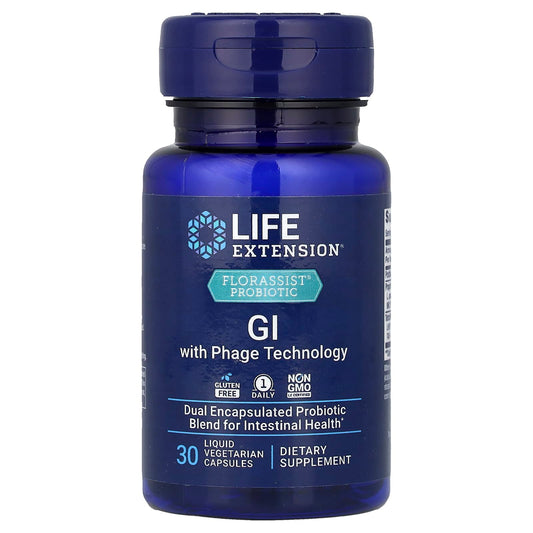 Florassist GI with Phage Technology - 30 liquid vcaps