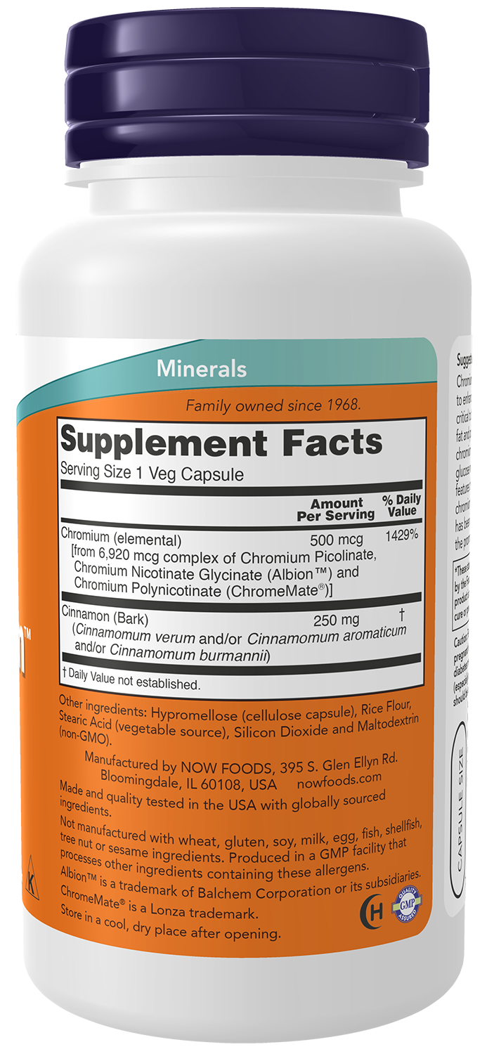Tri-Chromium, 500mcg - 180 vcaps