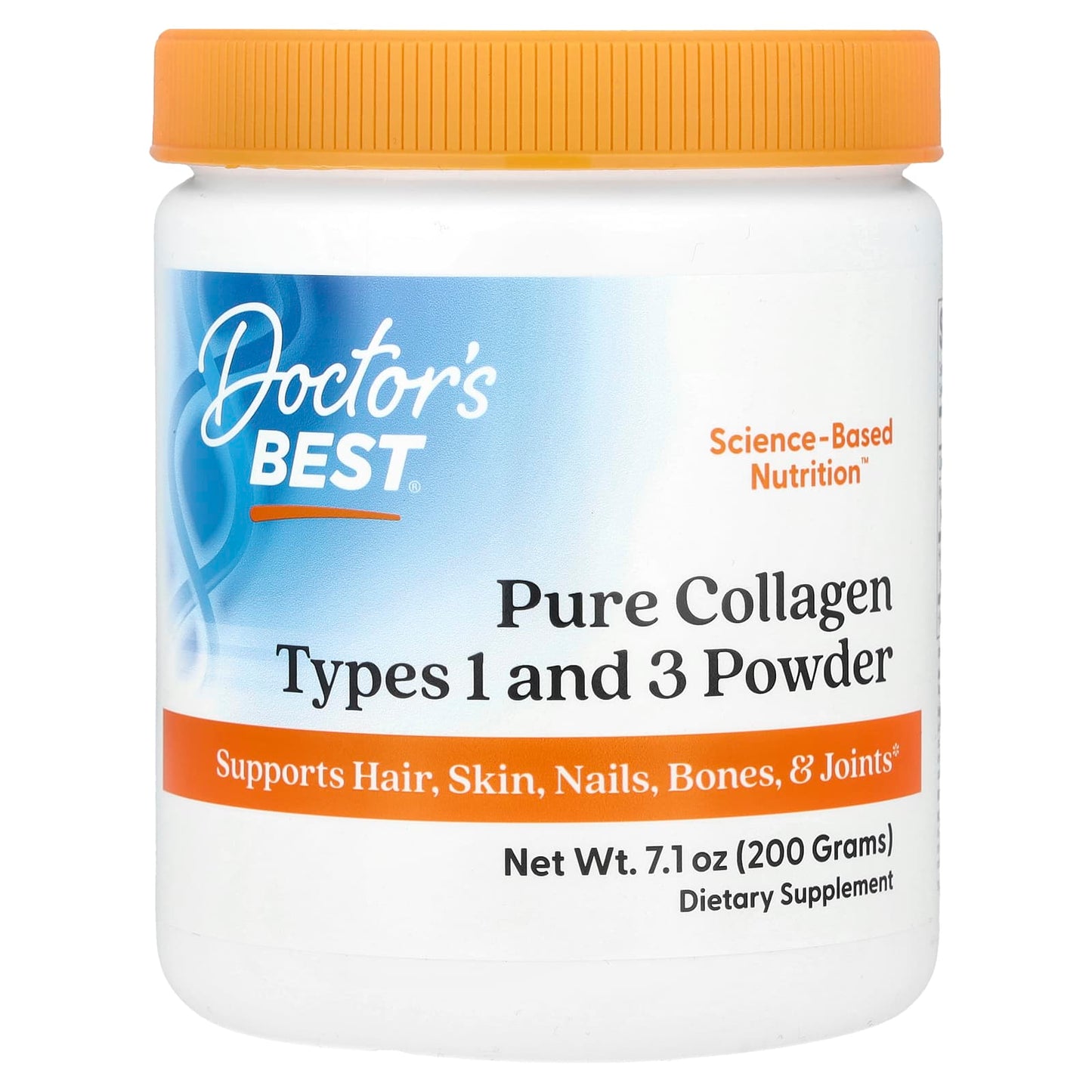 Pure Collagen Types 1 and 3, Powder - 200g