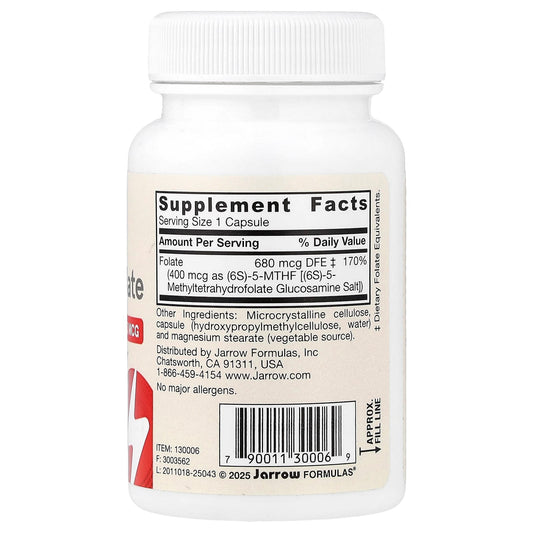 Methyl Folate, 400mcg - 60 vcaps