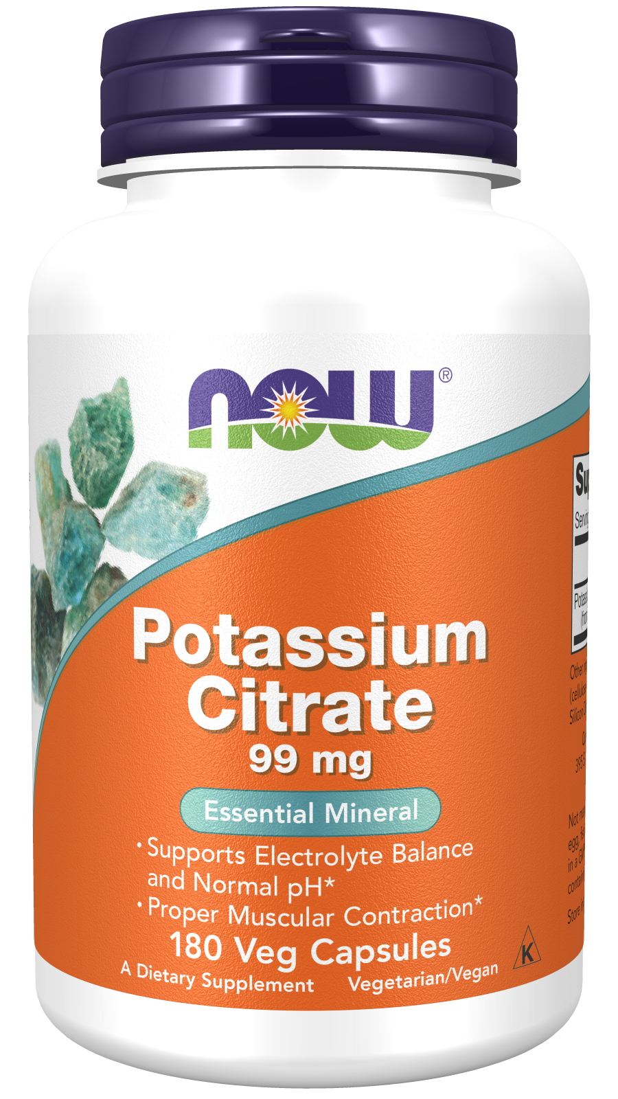 Potassium Citrate, 99mg - 180 vcaps