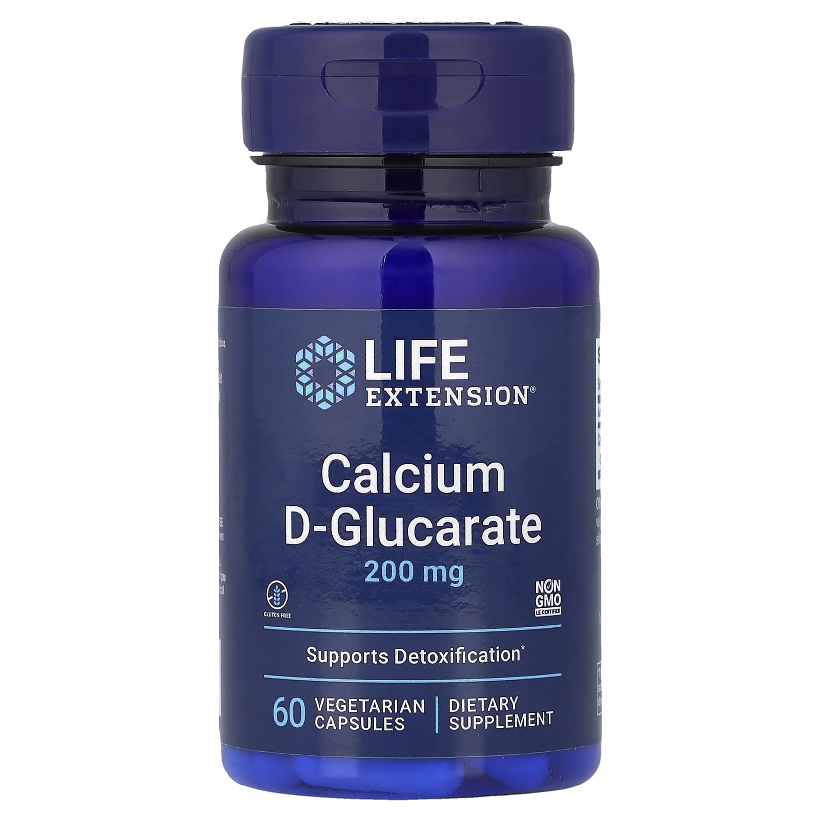 Calcium D-Glucarate, 200mg - 60 vcaps
