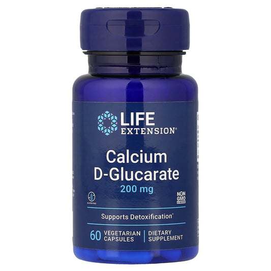 Calcium D-Glucarate, 200mg - 60 vcaps