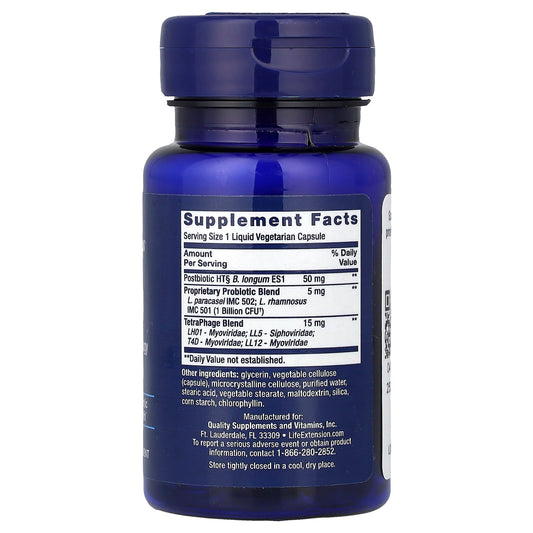 Florassist GI with Phage Technology - 30 liquid vcaps