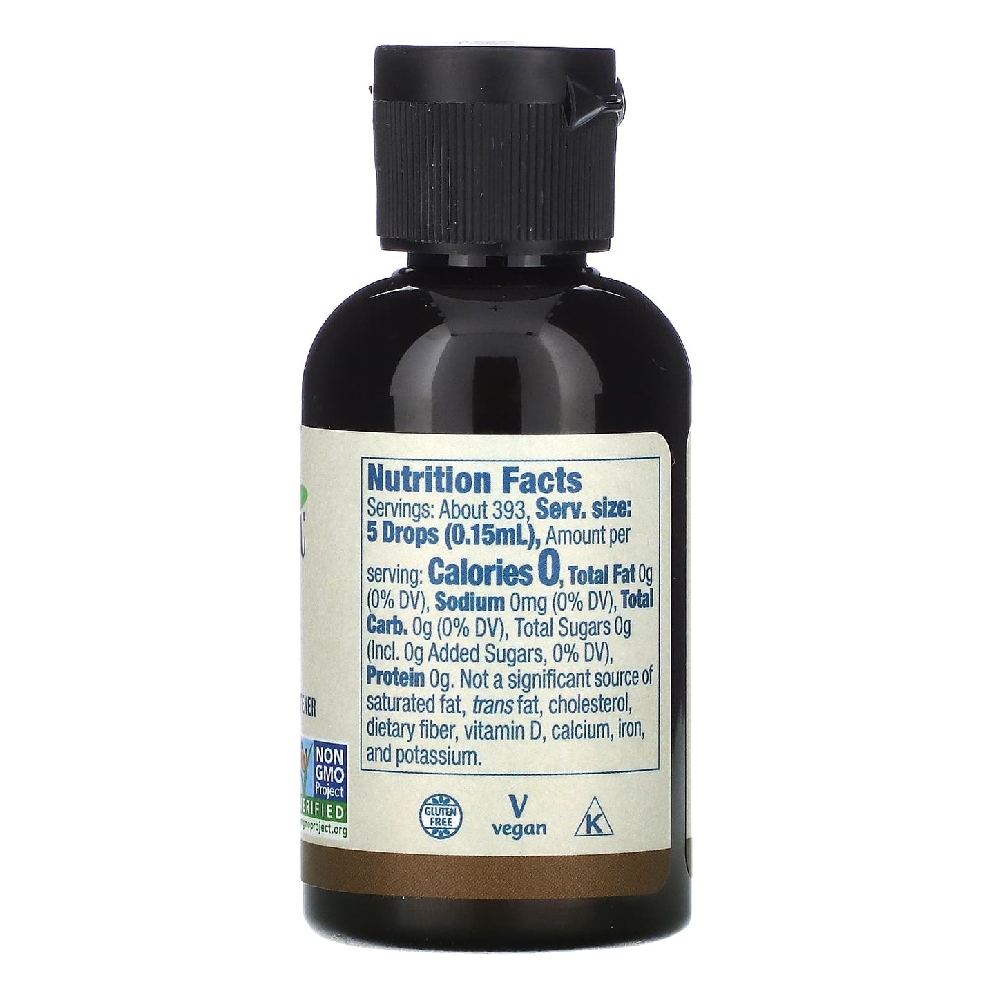 Better Stevia Liquid, Coconut - 59 ml.