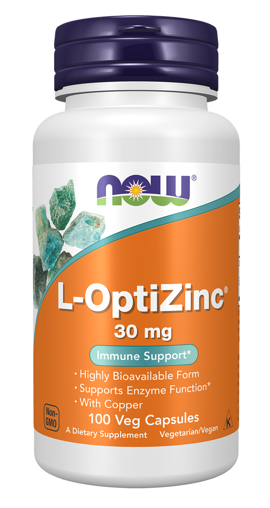 L-OptiZinc, 30mg - 100 vcaps
