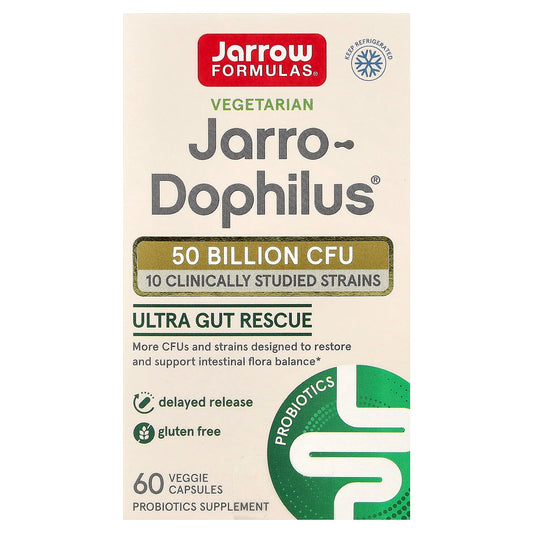 Jarro-Dophilus Ultra Gut Rescue, 50 Billion CFU - 60 vcaps