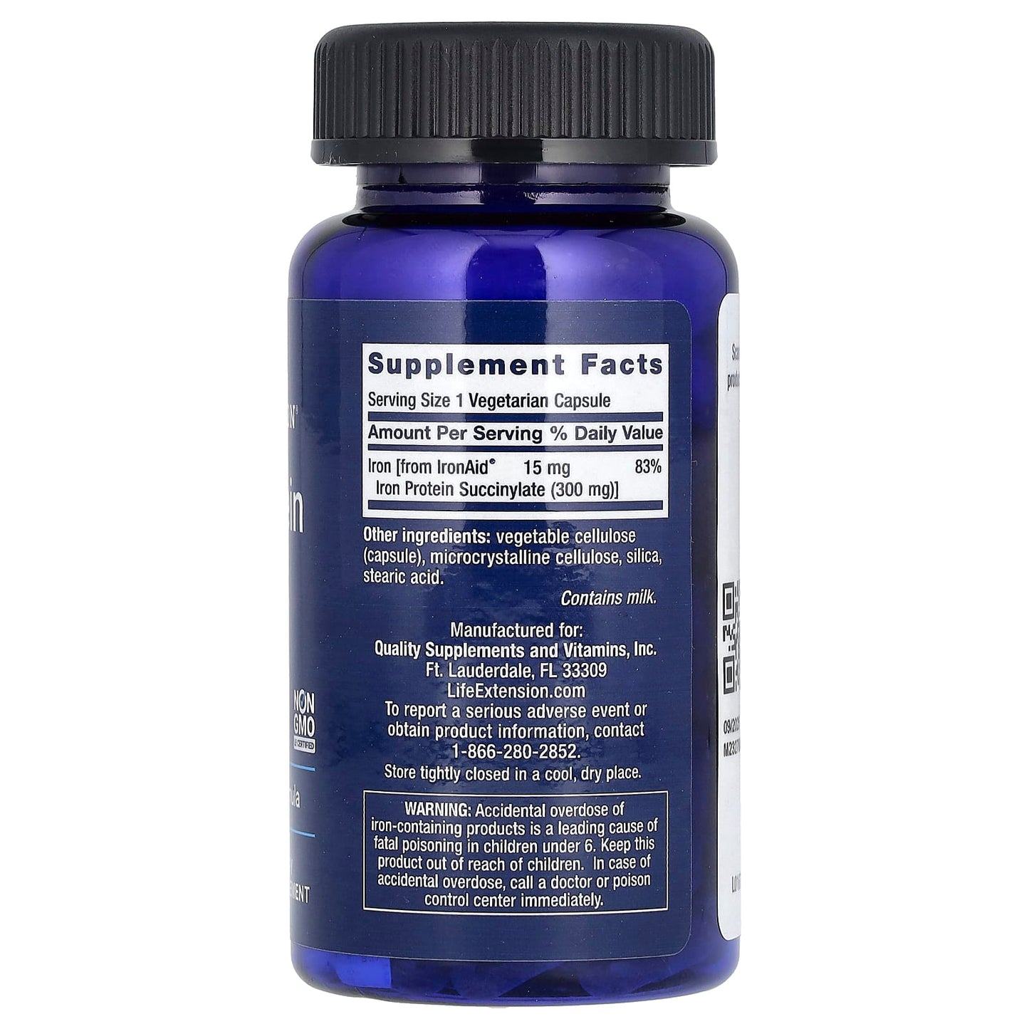 Iron Protein Plus, 300mg - 100 vcaps
