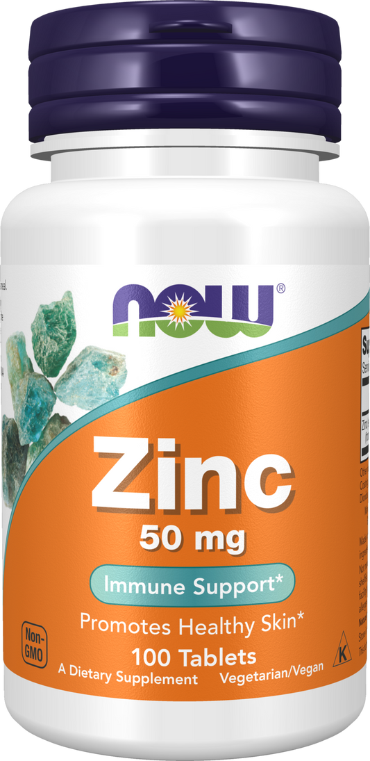 Zinc, 50mg - 100 tabs