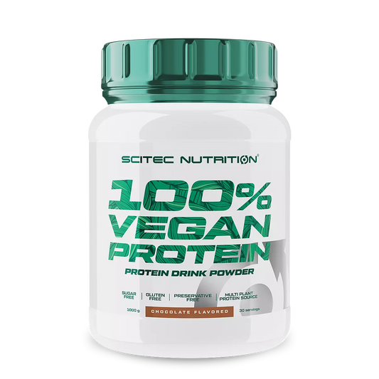 100% Vegan Protein, Hazelnut Walnut - 1000g