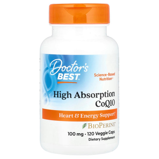High Absorption CoQ10 with BioPerine, 400mg - 60 vcaps