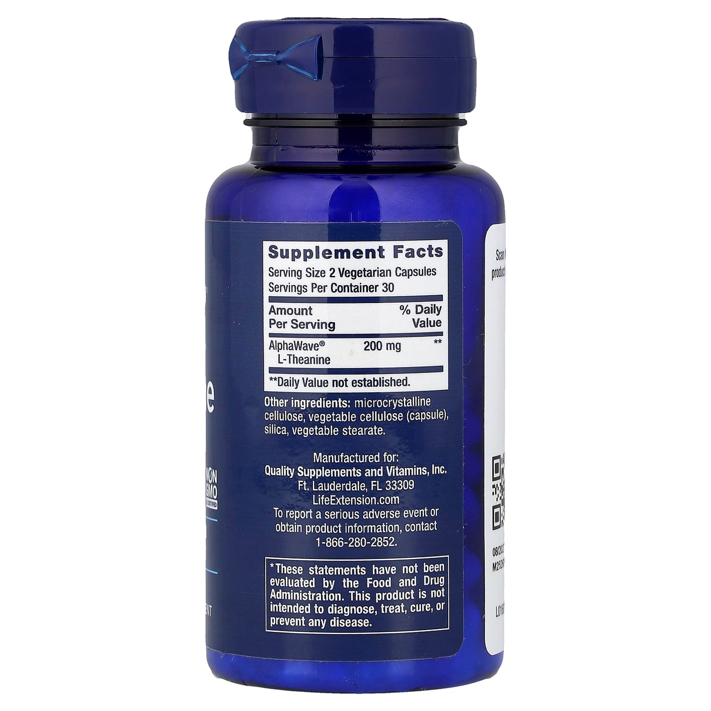 L-Theanine - 60 vcaps