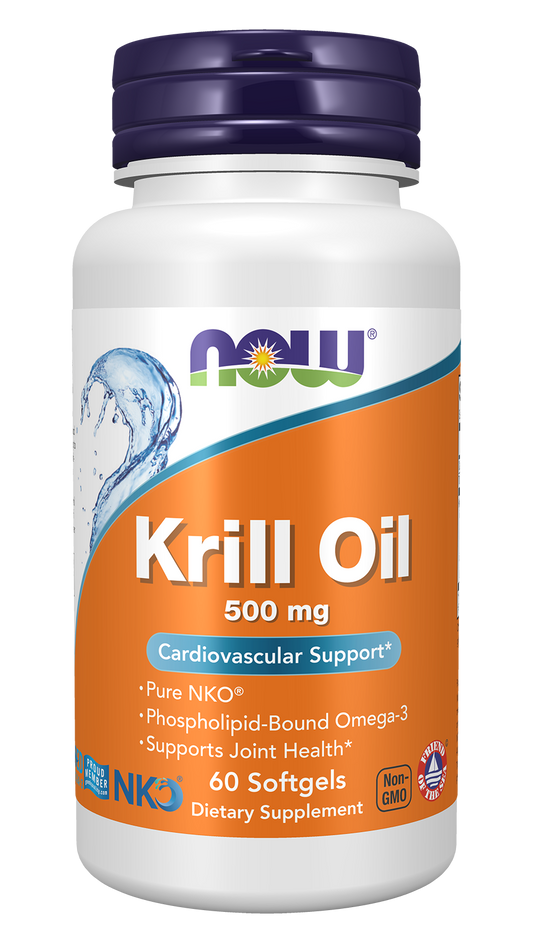 Krill Oil, 1000mg Double Strength - 60 softgels