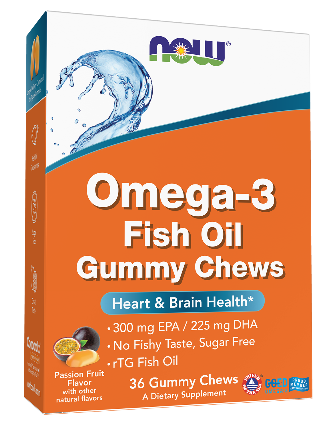 Omega-3 Fish Oil Liquid, Lemon - 500 ml.