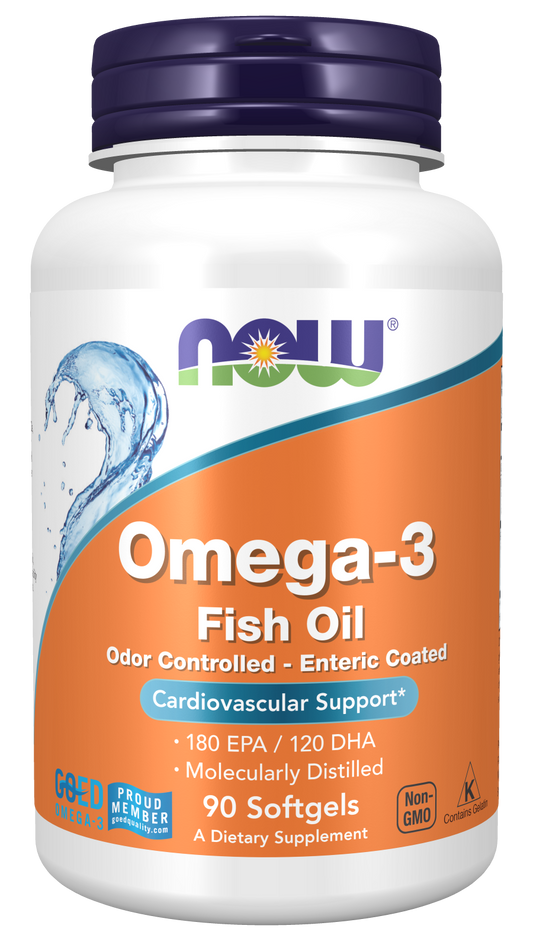 Omega-3 Enteric Coated - 90 softgels