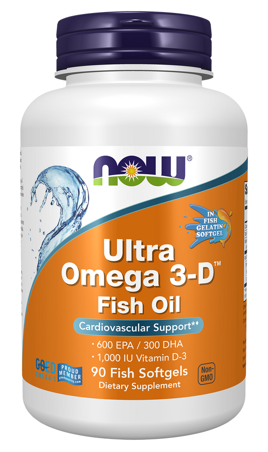 Ultra Omega 3-D with Vitamin D-3 - 180 softgels