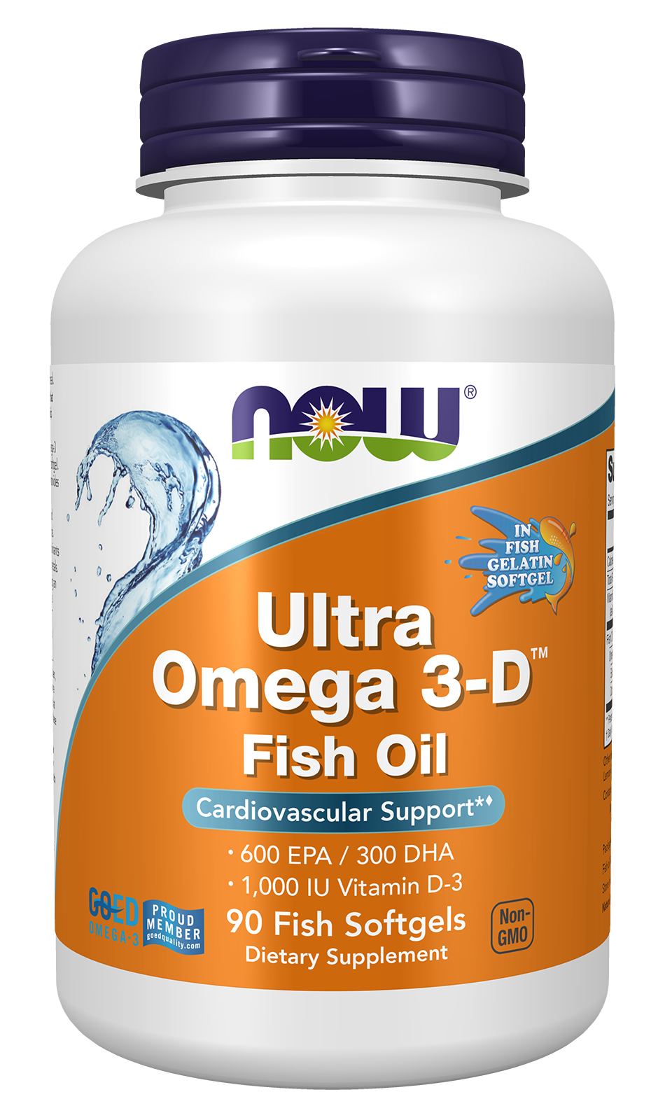 Ultra Omega 3-D with Vitamin D-3 - 180 softgels