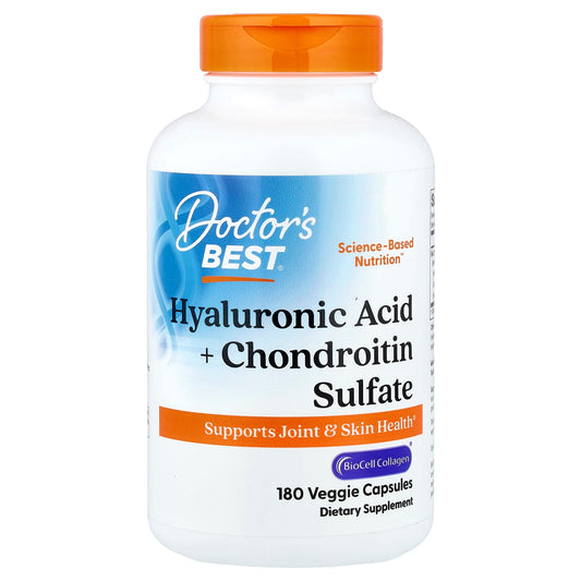 Hyaluronic Acid + Chondroitin Sulfate with BioCell Collagen - 180 caps