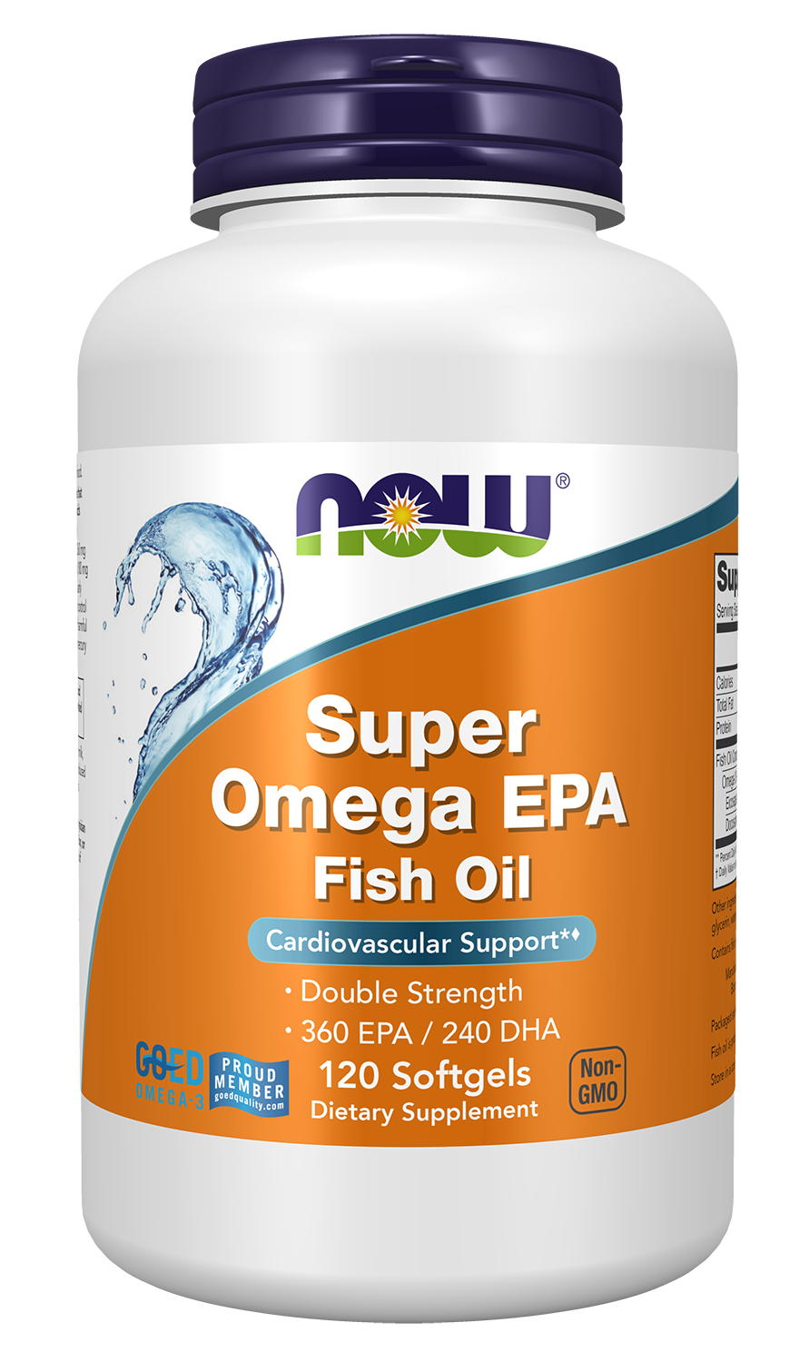 Super Omega EPA Molecularly Distilled - 240 softgels