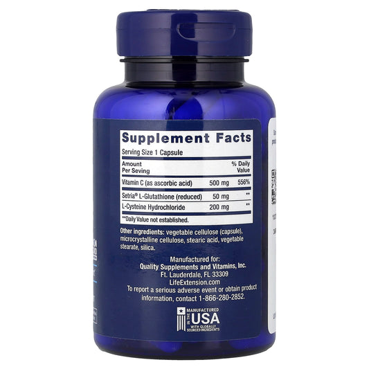 Glutathione, Cysteine & C - 100 caps
