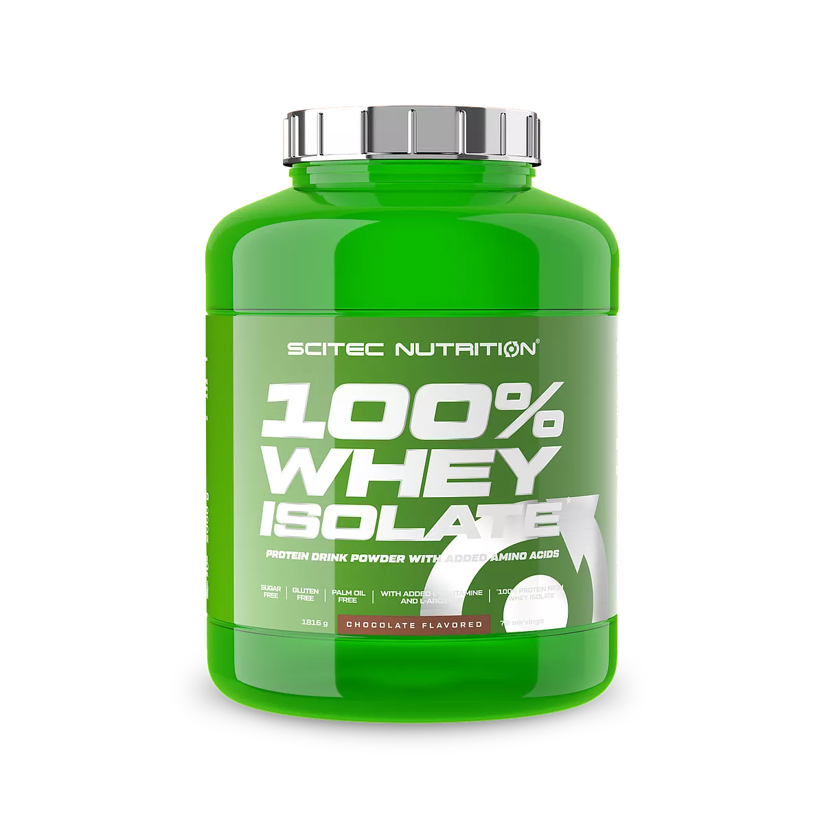 100% Whey Isolate, Vanilla Very Berry - 1816g - SciTec | image 1