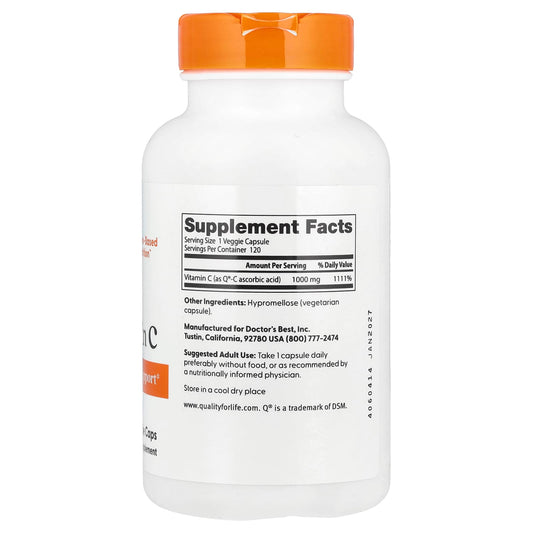 Vitamin C with Q-C, 1000mg - 120 vcaps