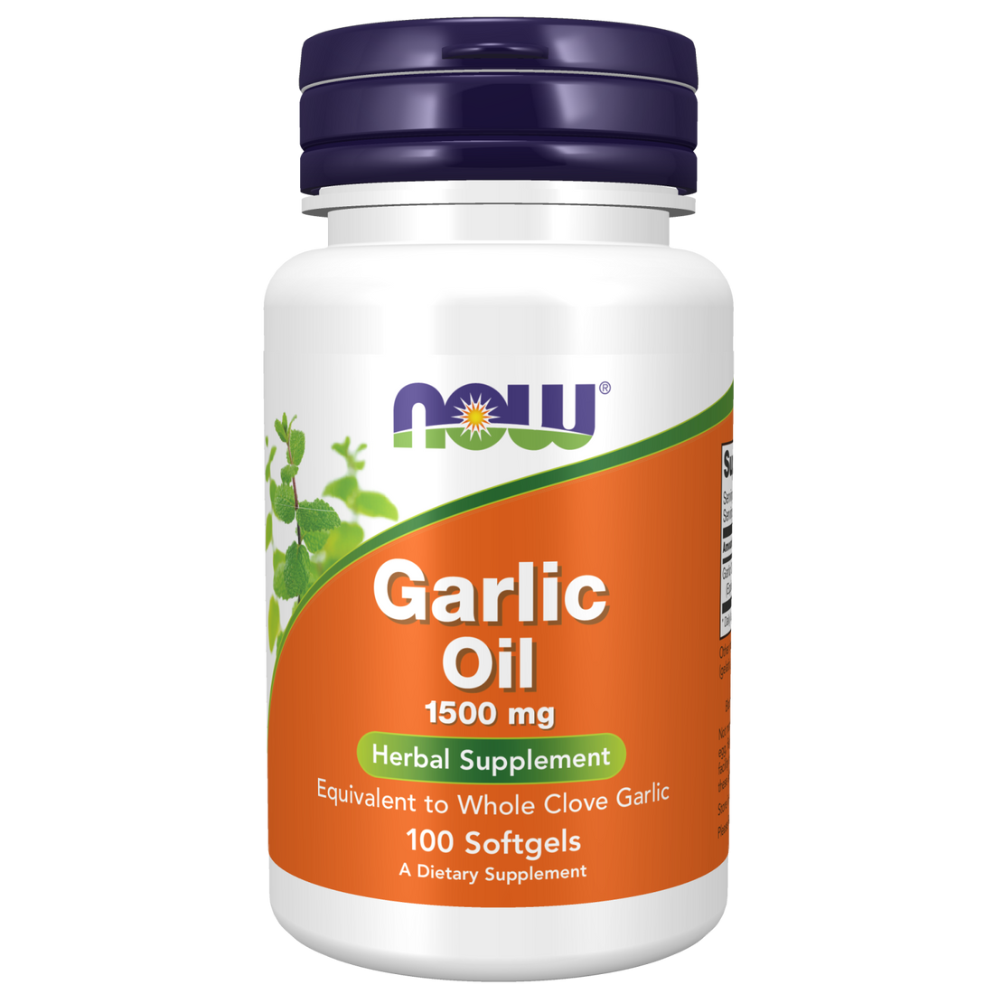 NOW Foods Garlic Oil, 1500mg - 250 softgels - image 4