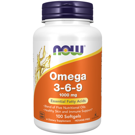 Omega 3-6-9, 1000mg - 100 softgels