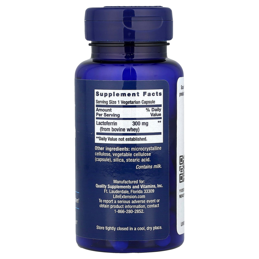 Life Extension Lactoferrin Caps - 60 caps - image 3