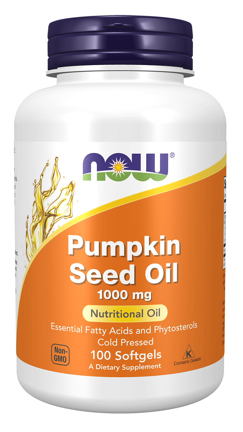 Pumpkin Seed Oil, 1000mg - 100 softgels