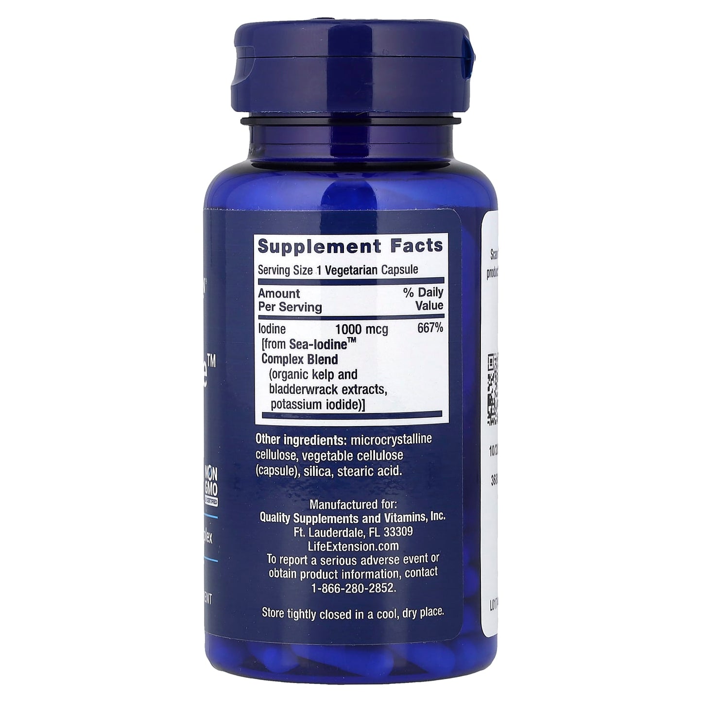 Sea Iodine, 1000mcg - 60 vcaps