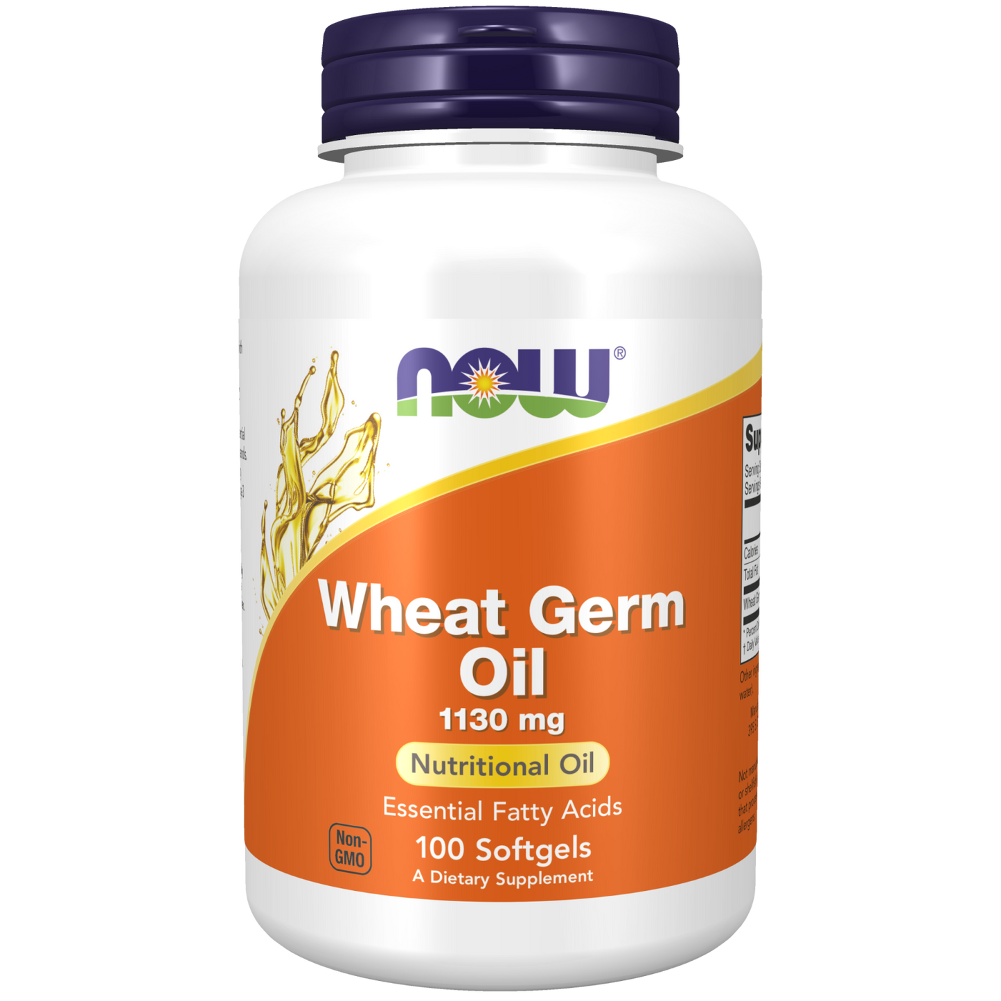 Wheat Germ Oil, 1130mg - 100 softgels