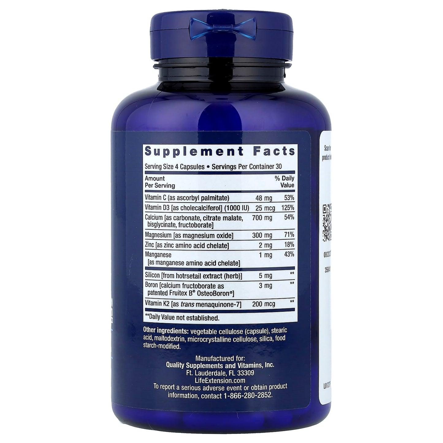 Bone Restore with Vitamin K2 - 120 caps