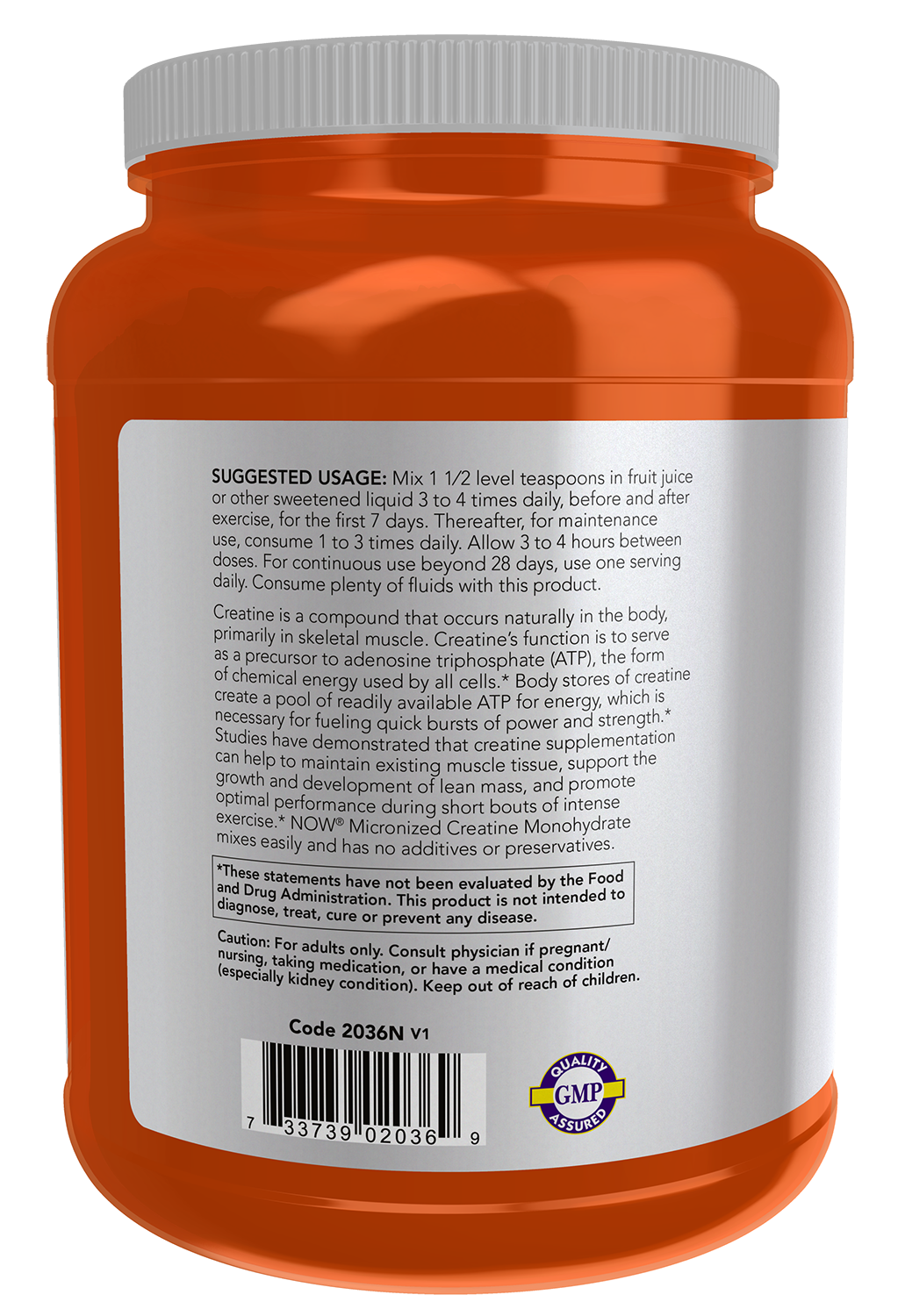 Micronized Creatine Monohydrate - 500g