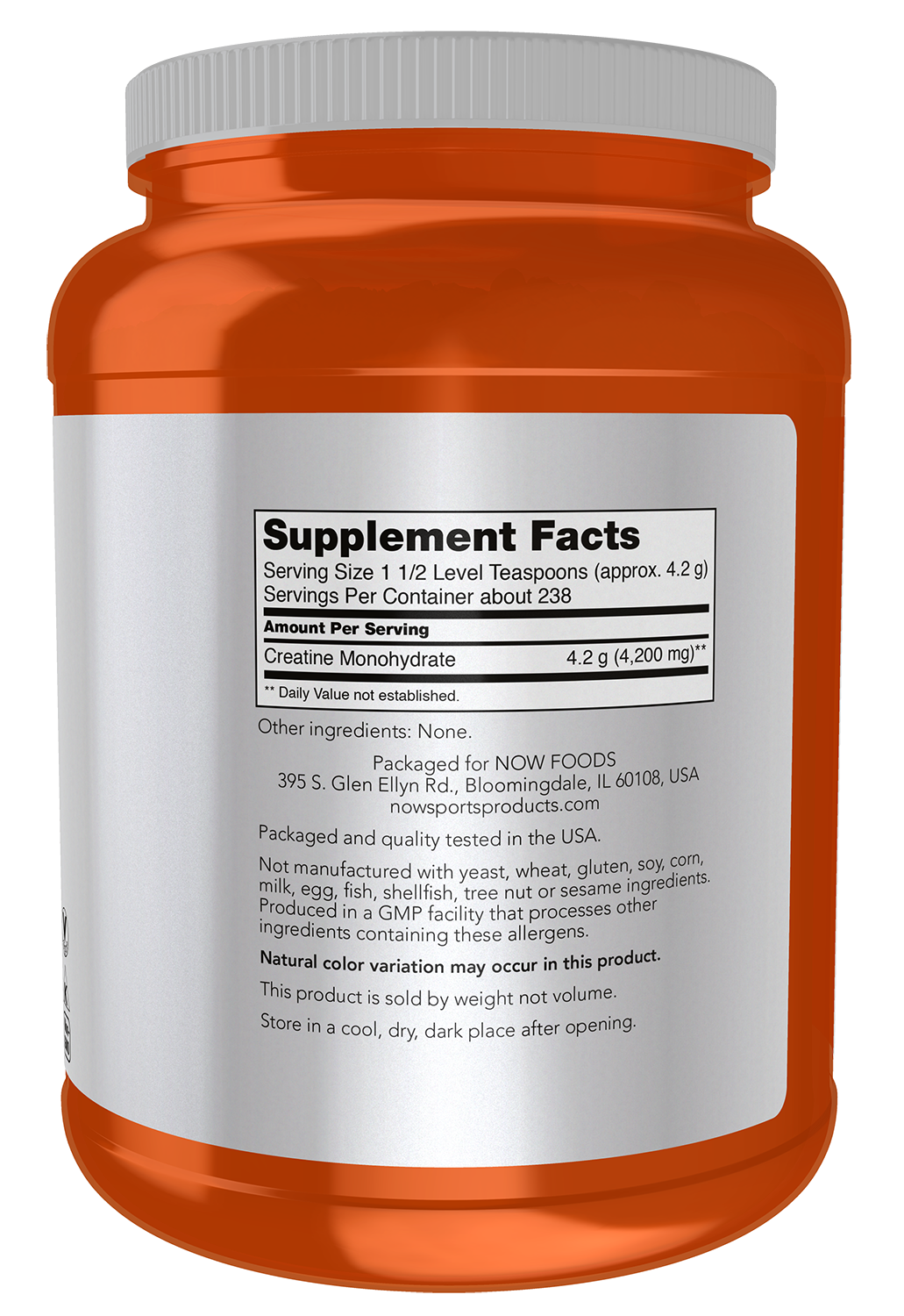 Micronized Creatine Monohydrate - 500g