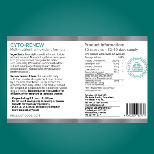 Cyto-Renew - 60 vcaps