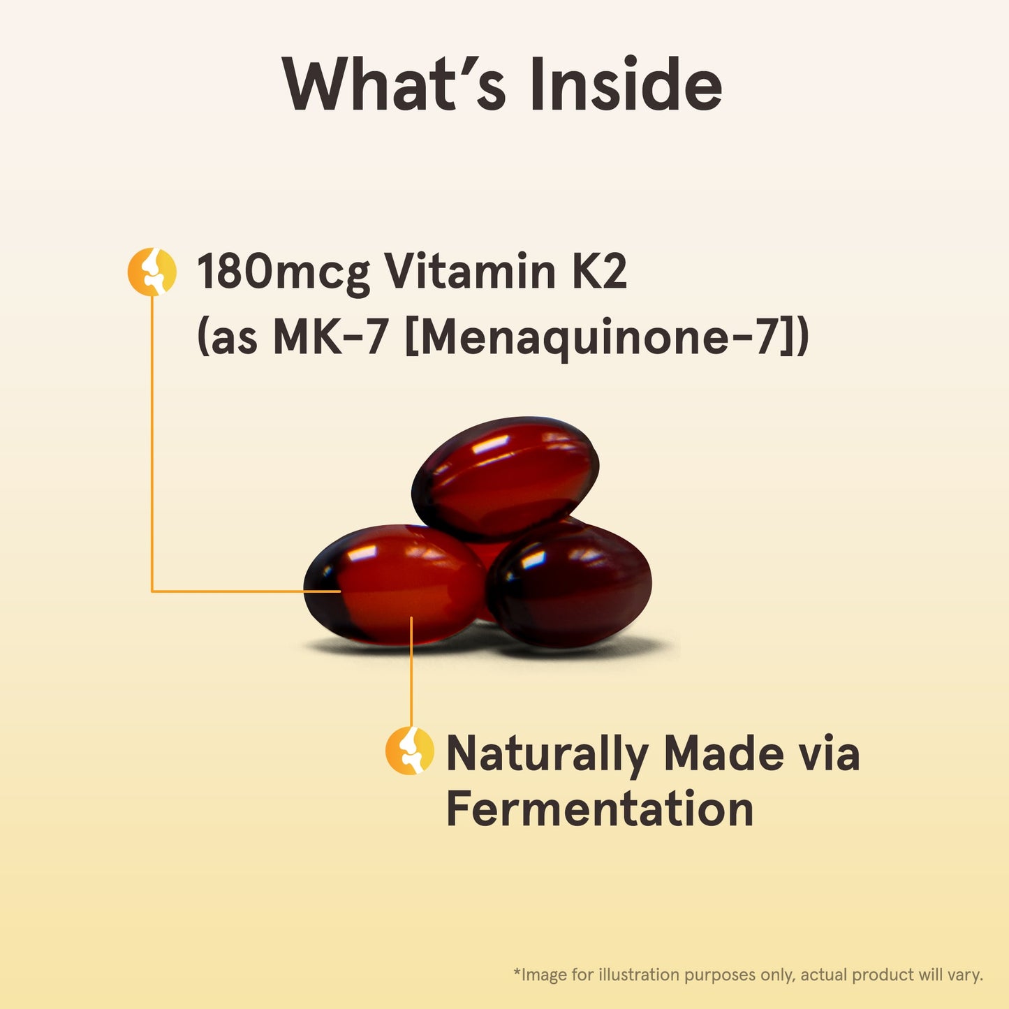 MK-7, 180mcg - 30 softgels
