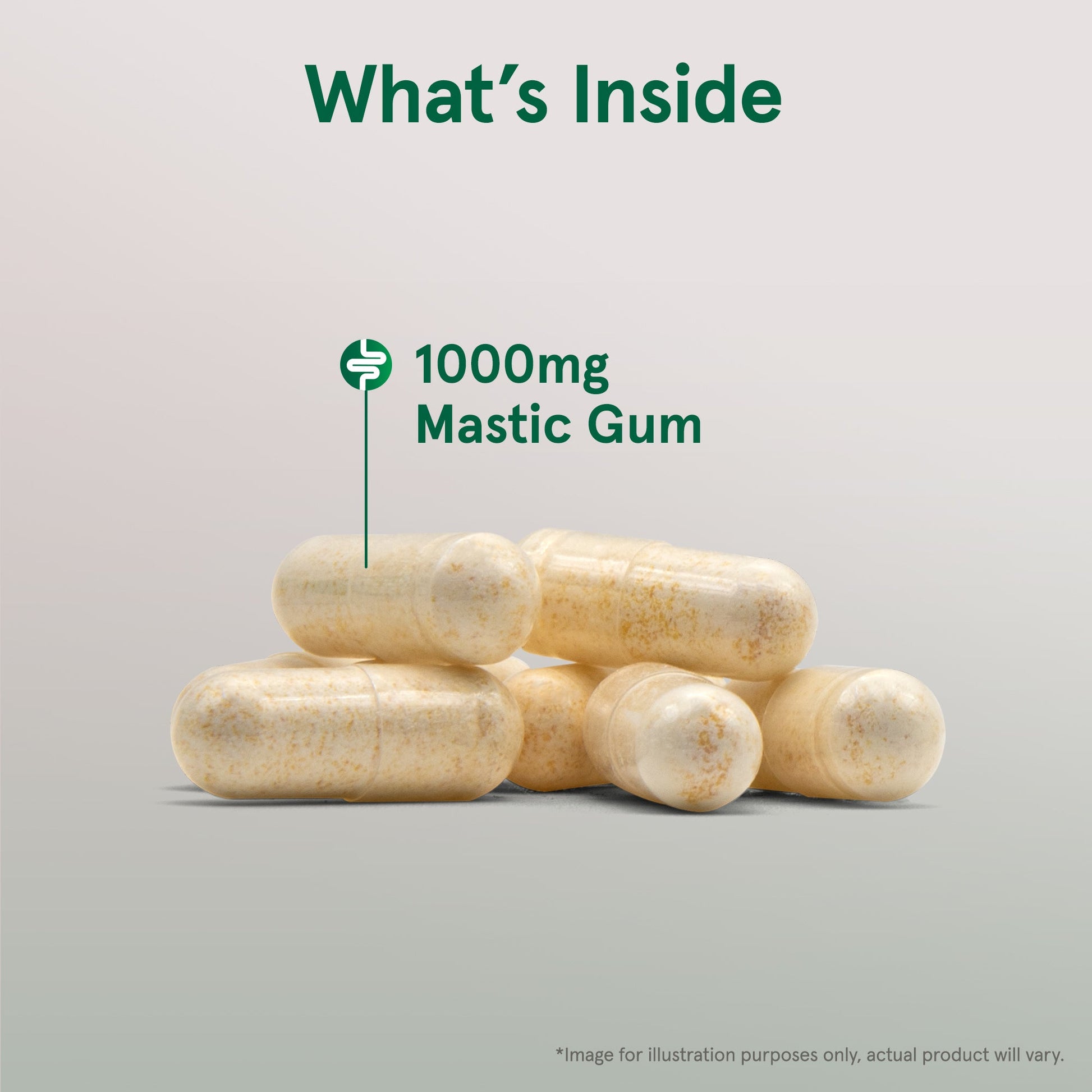 Mastic Gum - 60 vcaps