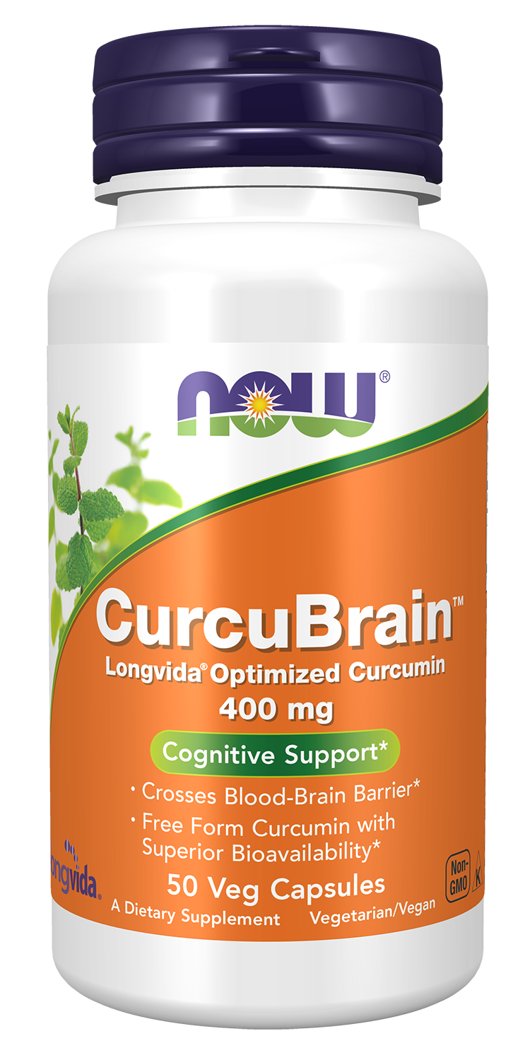 CurcuBrain, 400mg - 50 vcaps