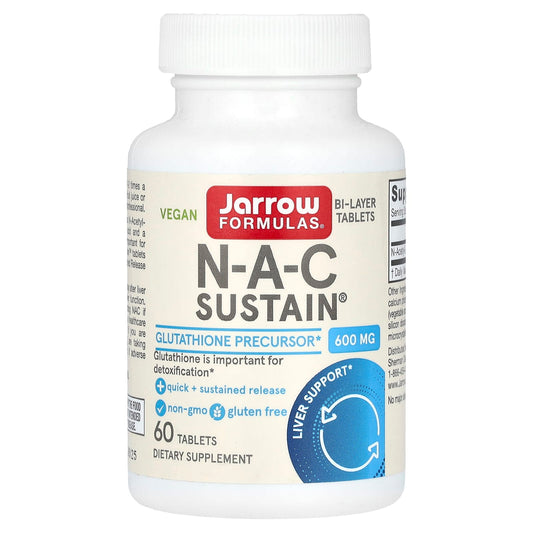 N-A-C Sustain, 600mg - 60 tabs