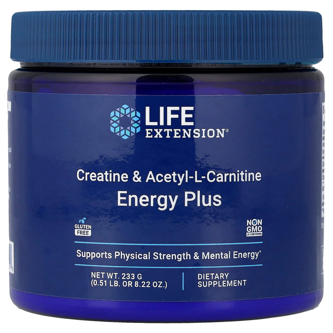 Life Extension Creatine & Acetyl-L-Carnitine Energy Plus - 233g - image 2