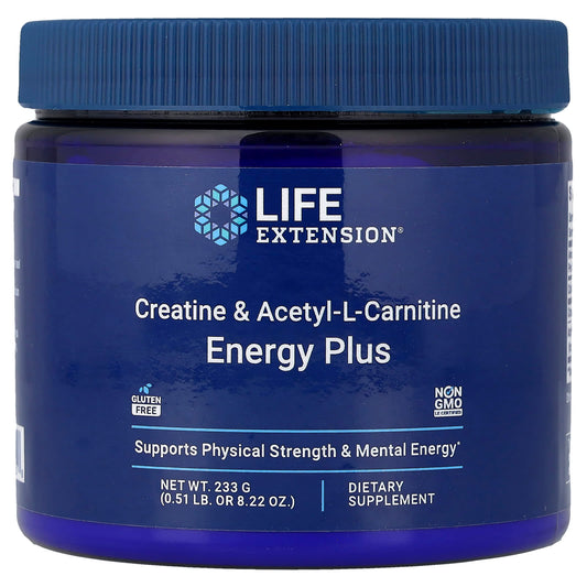 Creatine & Acetyl-L-Carnitine Energy Plus - 233g