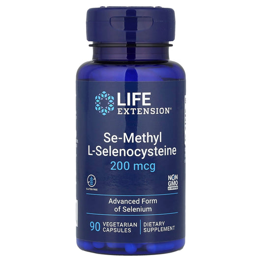Se-Methyl L-Selenocysteine, 200mcg - 90 vcaps