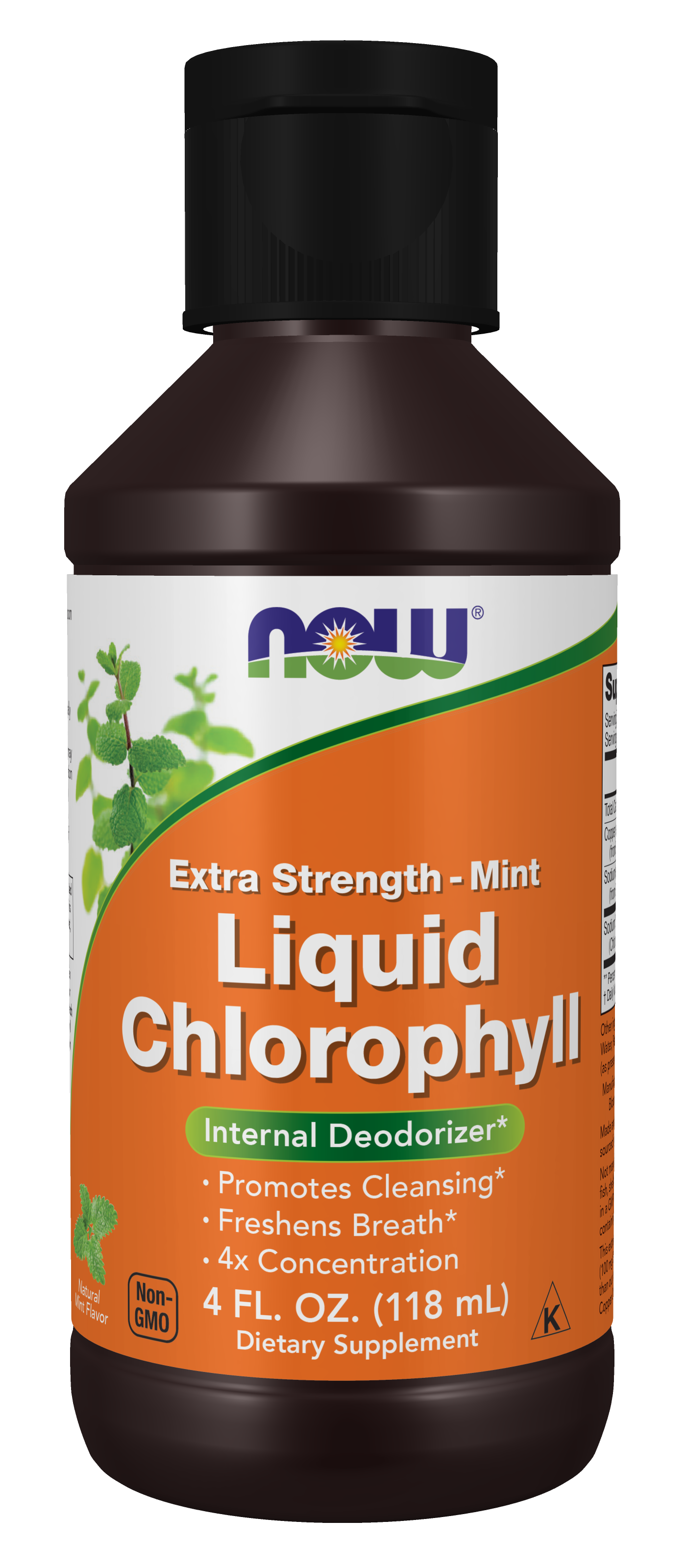 Extra Strength Liquid Chlorophyll, Mint - 118 ml.