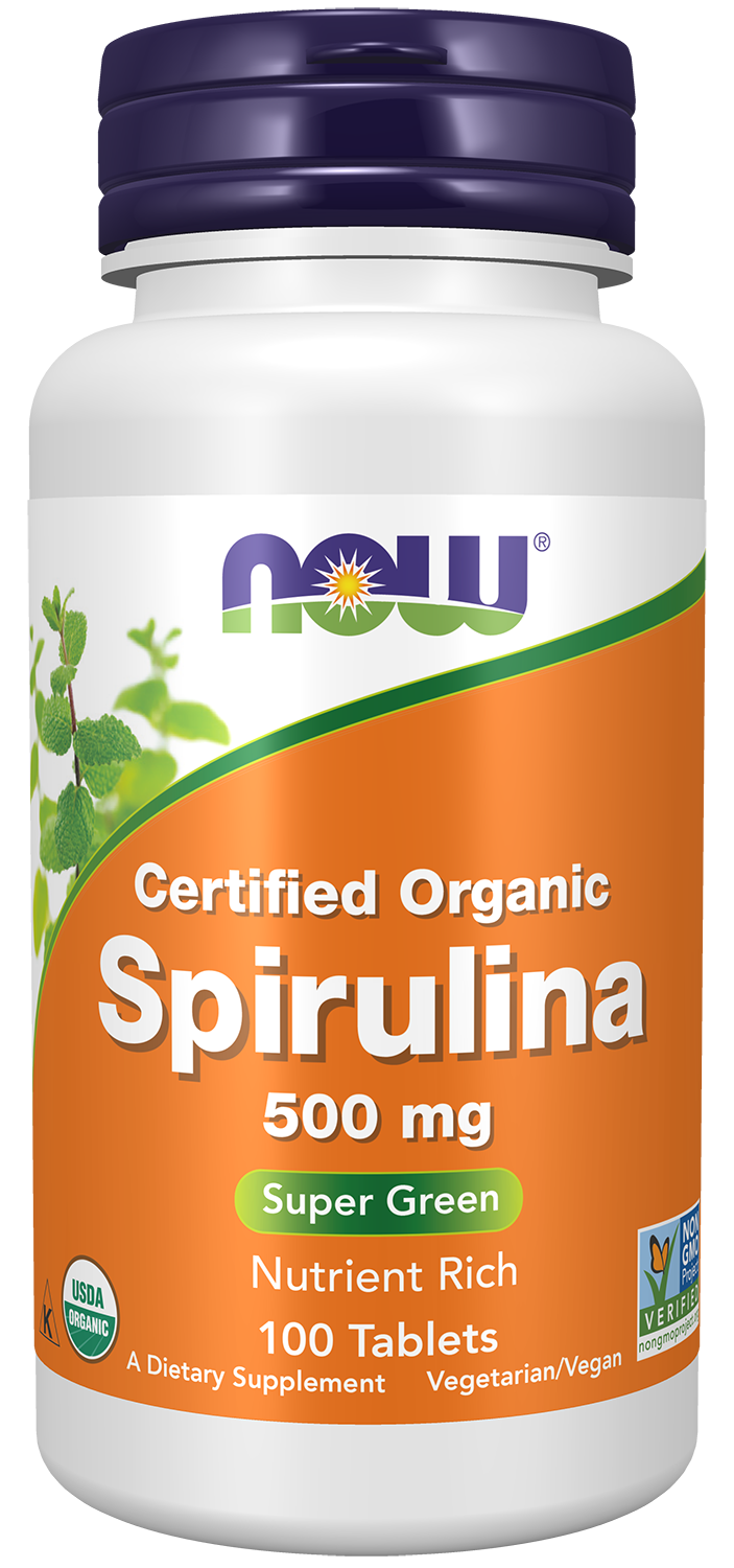 Spirulina, 500mg - 500 tabs