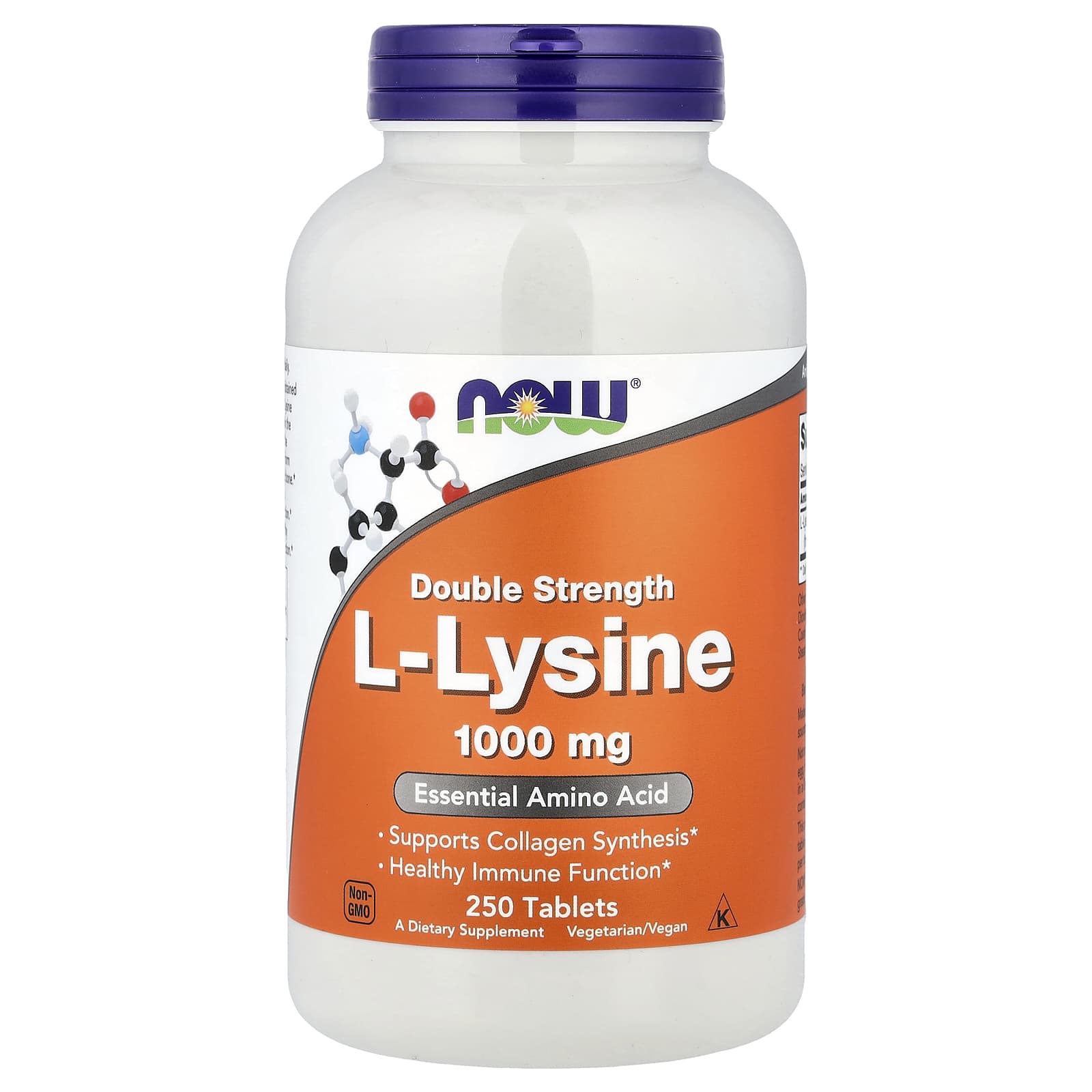L-Lysine, 1000mg - 250 tabs