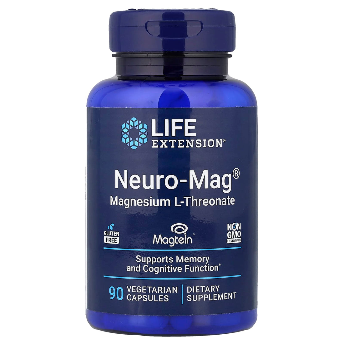 Life Extension Neuro-Mag Magnesium L-Threonate - 90 vcaps