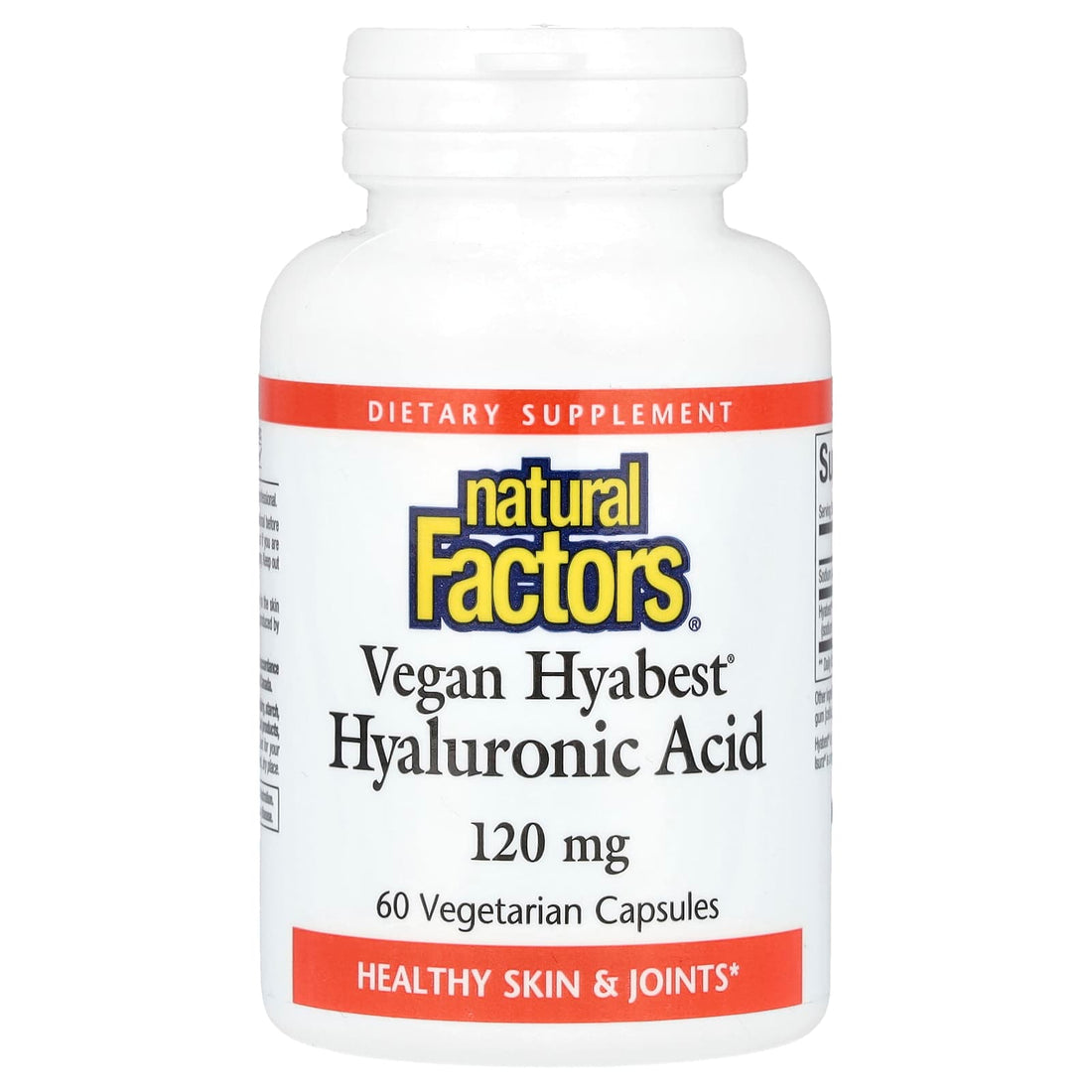 Jarrow Formulas Hyaluronic Acid, 120mg - 120 vcaps