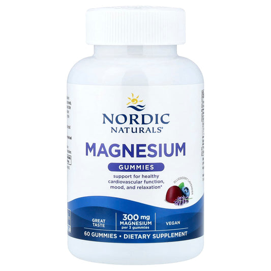 Magnesium Gummies, Blueberry Lavender - 60 gummies