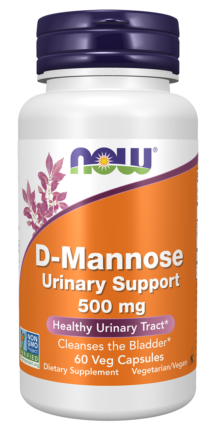 D-Mannose, 500mg - 60 vcaps